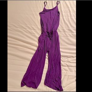 Womens Purple JumpSuit Size Small